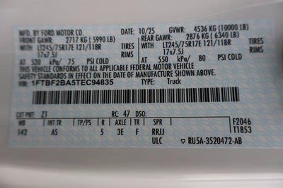 2026 Ford Super Duty F-250 SRW XL