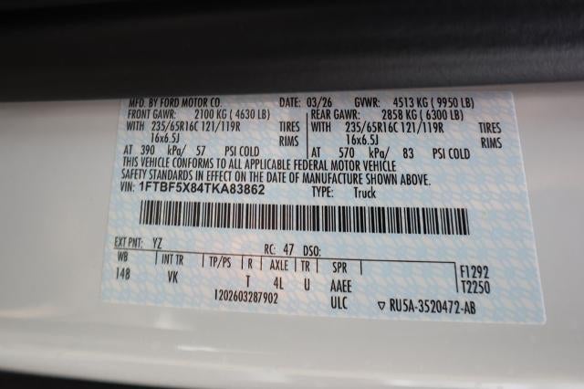 2026 Ford Transit Cargo Van Base