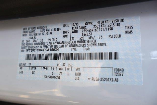 2026 Ford Transit Cargo Van Base