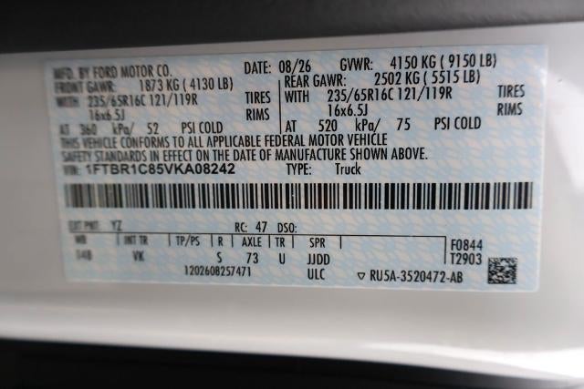 2027 Ford Transit Cargo Van Base