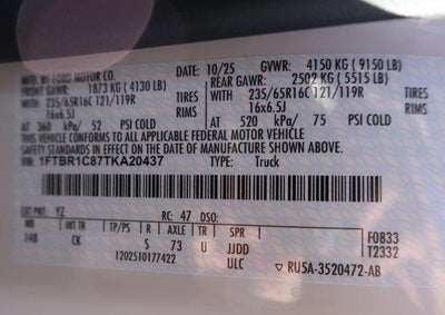 2026 Ford Transit Cargo Van Base