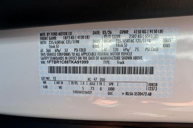 2026 Ford Transit Cargo Van Base