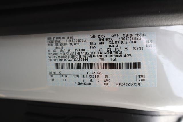 2026 Ford Transit Cargo Van Base