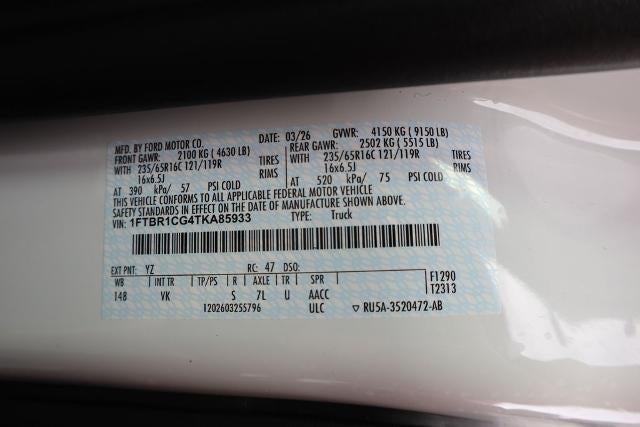 2026 Ford Transit Cargo Van Base