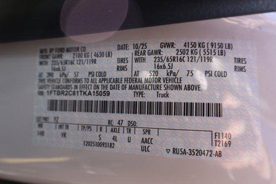 2026 Ford Transit Cargo Van Base