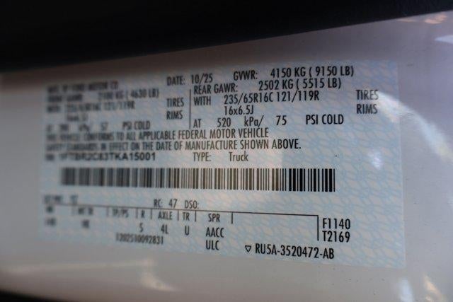 2026 Ford Transit Cargo Van Base