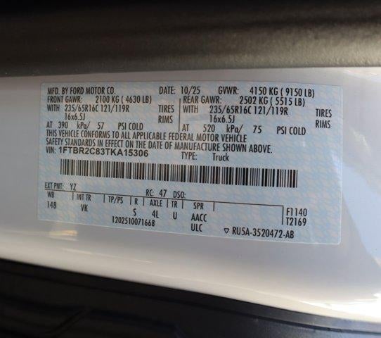 2026 Ford Transit Cargo Van Base