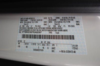 2026 Ford Transit Cargo Van Base