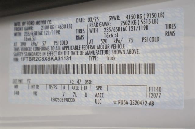 2025 Ford Transit Cargo Van Base