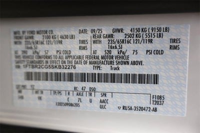 2025 Ford Transit Cargo Van Base