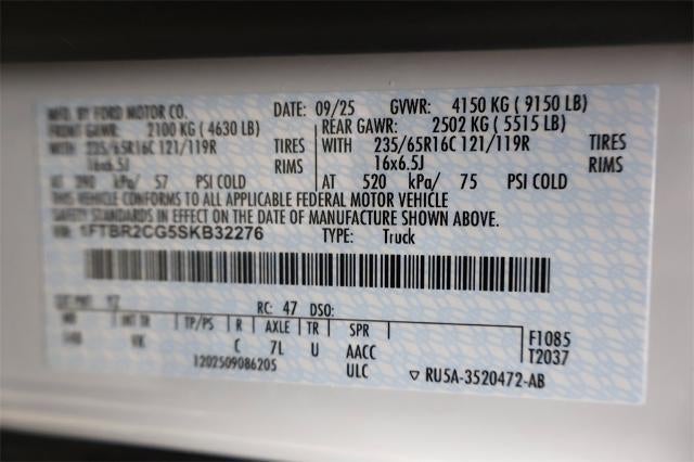 2025 Ford Transit Cargo Van Base