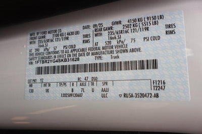 2025 Ford Transit Cargo Van Base