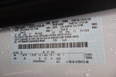 2025 Ford Transit Cargo Van Base