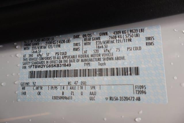 2025 Ford Transit Cargo Van Base