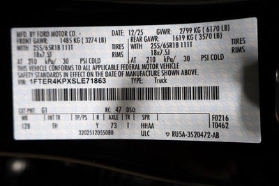 2025 Ford Ranger Lariat