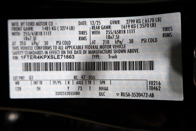 2025 Ford Ranger Lariat