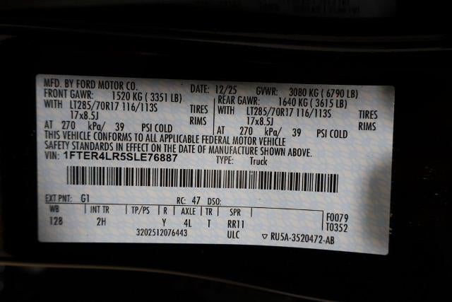 2025 Ford Ranger Raptor