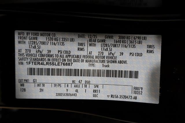 2025 Ford Ranger Raptor