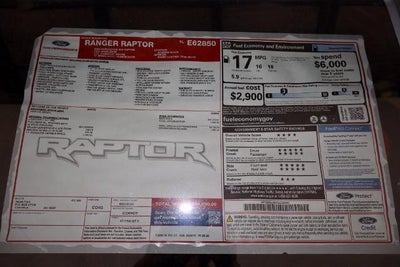 2026 Ford Ranger Raptor