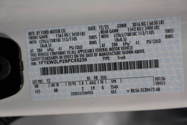 2025 Ford F-150 STX Demo