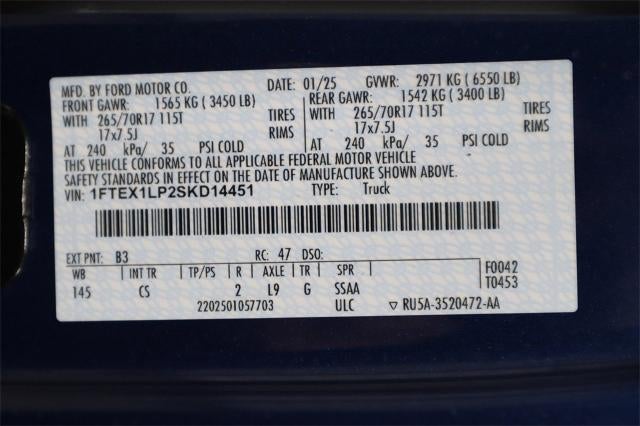 2025 Ford F-150 XL Demo