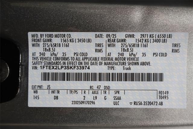 2025 Ford F-150 STX Demo