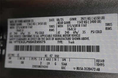 2025 Ford F-150 STX Demo