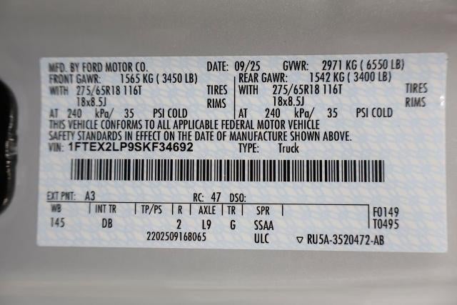 2025 Ford F-150 STX Demo