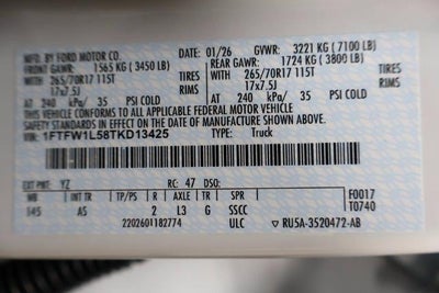 2026 Ford F-150 XL Demo