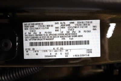 2026 Ford F-150 Raptor
