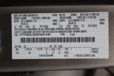 2025 Ford F-150 XLT Demo