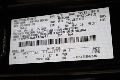 2025 Ford F-150 XLT Demo