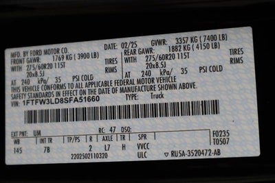 2025 Ford F-150 XLT Demo