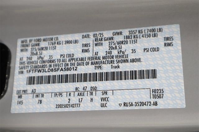 2025 Ford F-150 XLT Demo