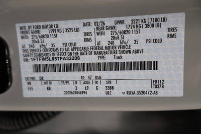 2026 Ford F-150 Lariat