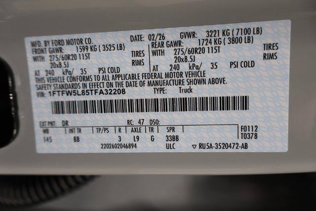 2026 Ford F-150 Lariat