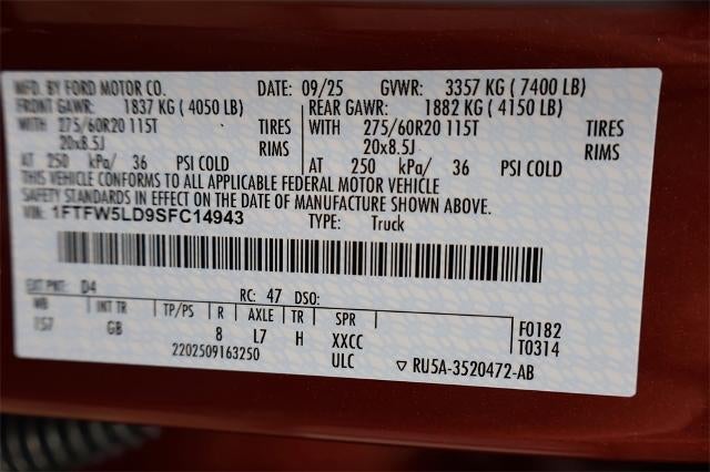 2025 Ford F-150 Lariat