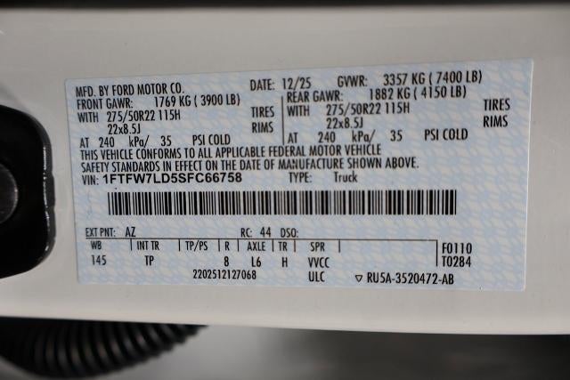 2025 Ford F-150 Platinum