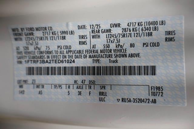 2026 Ford Super Duty F-350 SRW XL