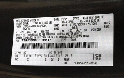 2025 Ford Super Duty F-350 SRW XLT