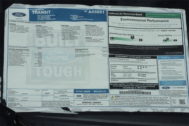 2025 Ford Transit Cargo Van Base