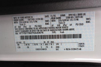 2026 Ford Transit Cargo Van Base