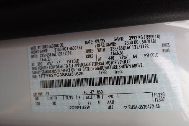 2025 Ford Transit Cargo Van Base