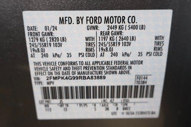 2024 Ford Edge SE Demo