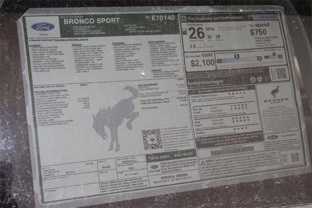 2024 Ford Bronco Sport Big Bend Demo