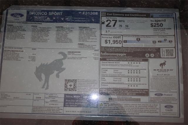 2025 Ford Bronco Sport Big Bend Demo