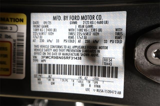 2025 Ford Bronco Sport Big Bend Demo