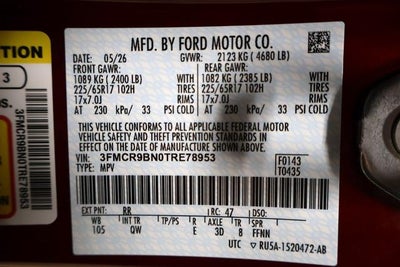 2026 Ford Bronco Sport Big Bend Demo
