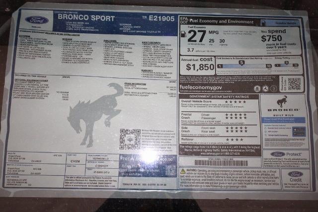 2026 Ford Bronco Sport Big Bend