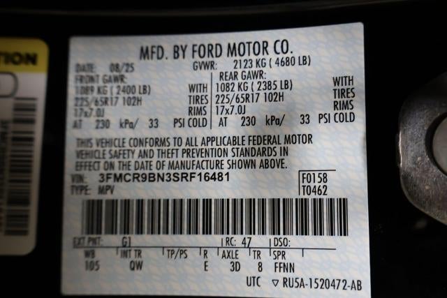 2025 Ford Bronco Sport Big Bend Demo